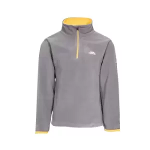 Image of Trespass Boys Etto Airtrap Microfleece (11-12 Years) (Storm Grey)