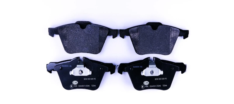 Image of HELLA Brake pad set HELLA 8DB 355 020-921