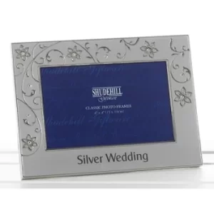 Image of Petal Jewel Silver Frame 25th Anniversary