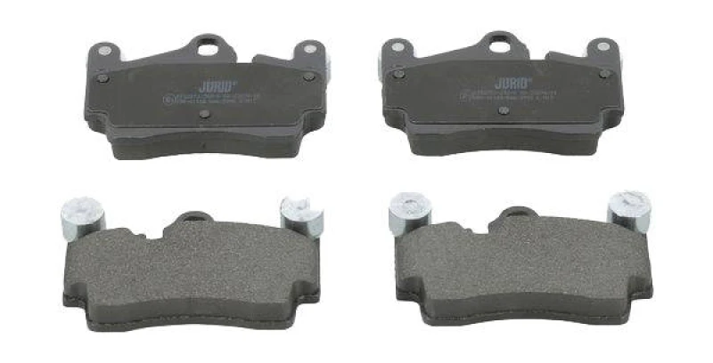 Image of JURID 573227J Brake pad set prepared for wear warning indicator, without accessories Brake Pad Set,disc brake (402)