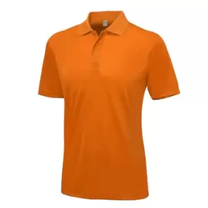 Image of AWDis Just Cool Mens Smooth Short Sleeve Polo Shirt (3XL) (Orange Crush)