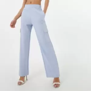 Image of Jack Wills Wide Leg Cargo Pant - Blue