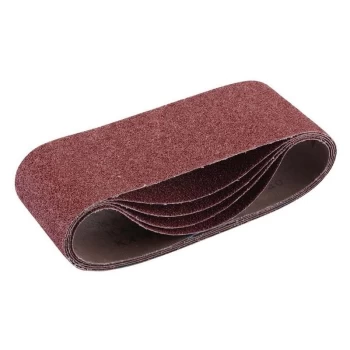 Image of 09247 Cloth Sanding Belt, 100 x 610mm, 40 Grit (5 Pack) - Draper