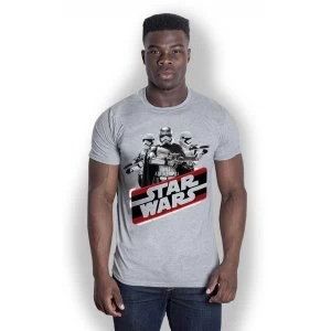 Image of Star Wars Episode VII Phasma ,Mens XX-Large T-Shirt - Grey