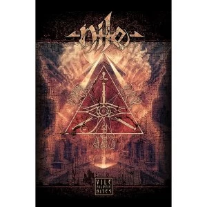 Image of Nile - Vile Nilotic Rites Textile Poster