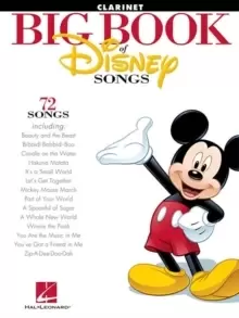 Image of The Big Book of Disney Songs