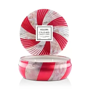 Voluspa Crushed Candy Cane 3-Wick Candle