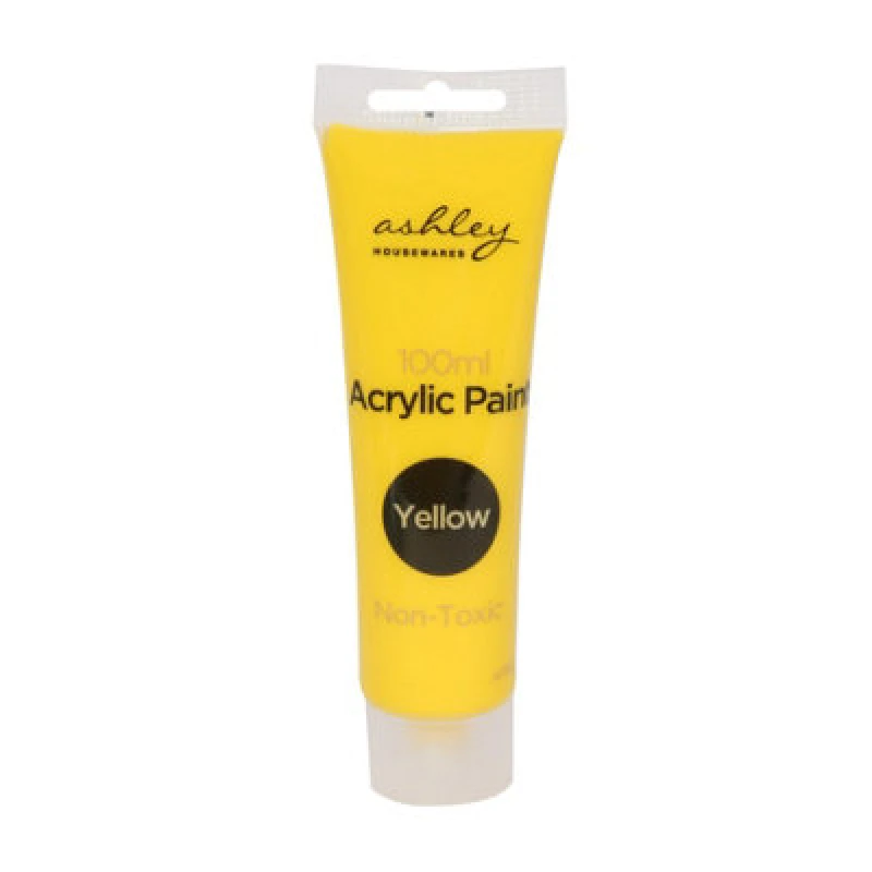 Image of Ashley Acrylic Paint - 100ml - Yellow