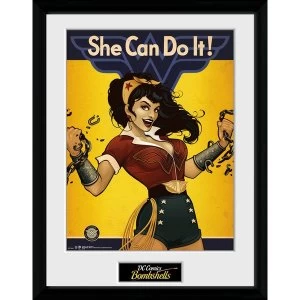 Image of DC Comics Wonder Woman Bombshells Collector Print