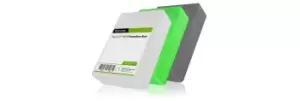 image of ICY BOX IB-AC6025-3 Pouch case Plastic Green, Grey, White