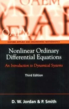Image of Nonlinear Ordinary Differential Equations by Dominic Jordan Paperback