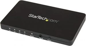 image of StarTech 4 port HDMI Automatic Video Switch With Aluminum Housing And Mhl Support 4K 30hz