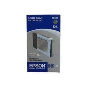Image of Epson T5635 Light Cyan Ink Cartridge