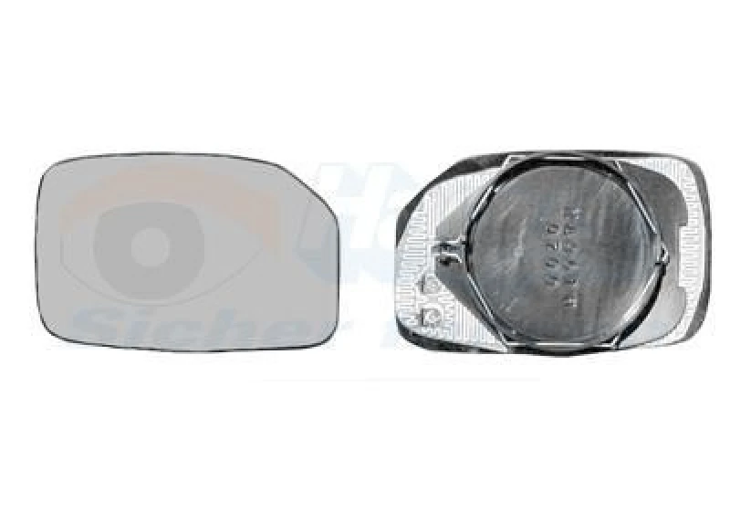 Image of VAN WEZEL Wing mirror glass VAN WEZEL 4009836