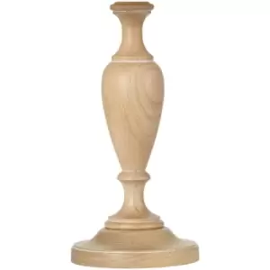 image of Netlighting Woodstock Limed Wood Large Table Lamp, Base Only