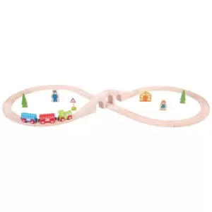 Image of Bigjigs Figure of Eight Train Set (BJT012)