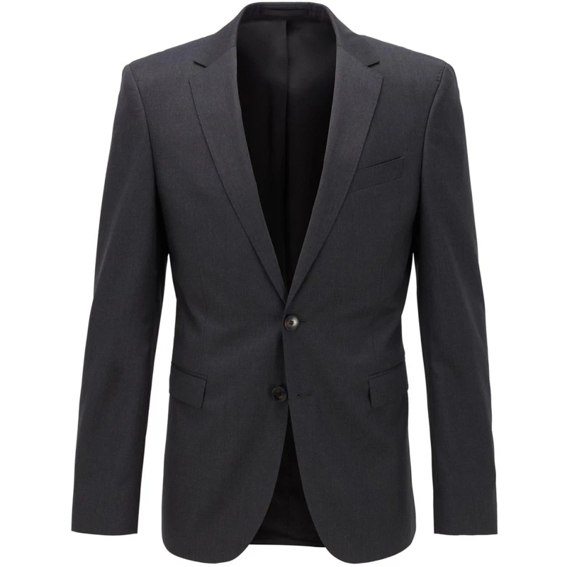 Image of Boss Ryan Cyl Suit Jacket - Grey Grey S