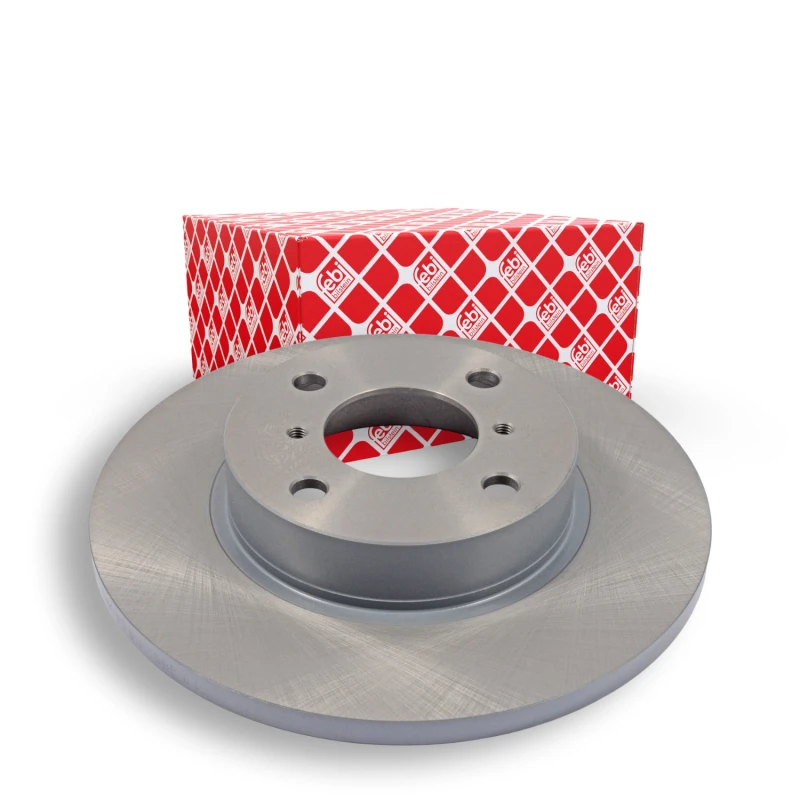Image of FEBI BILSTEIN 18888 Brake disc Front Axle, solid, Coated Brake Disc (82)