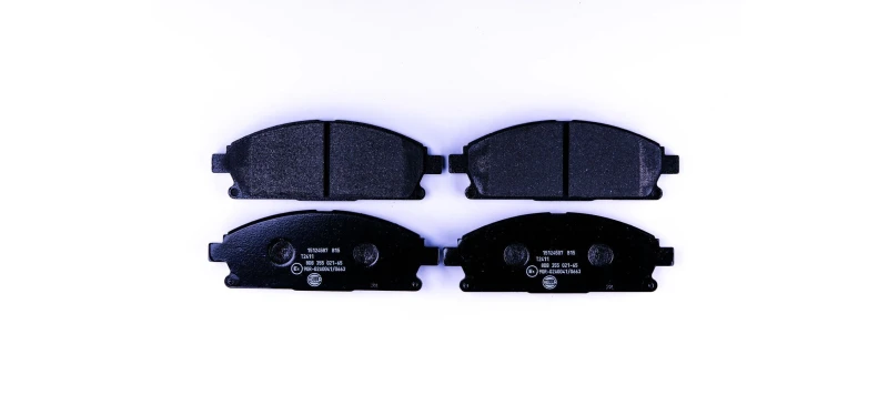 Image of HELLA Brake pad set HELLA 8DB 355 021-651