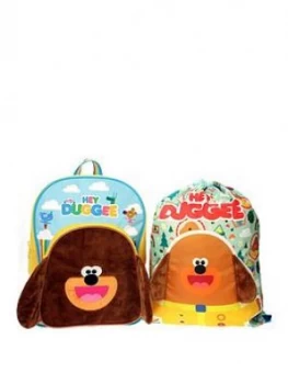 image of Hey Duggee Backpack And Trainer Bag