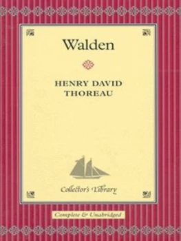 Image of Walden by Henry David Thoreau Hardback