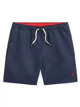 Image of Ralph Lauren Boys Swim Shorts - Navy, Size Age: 5 Years