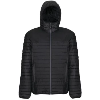 Image of TRA423 HONESTLY MADE ECODOWN JACKET BLACK (L) - Regatta