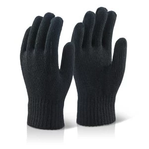 Image of Click2000 Acrylic Glove Black Ref ACG Pack 10 Up to 3 Day Leadtime