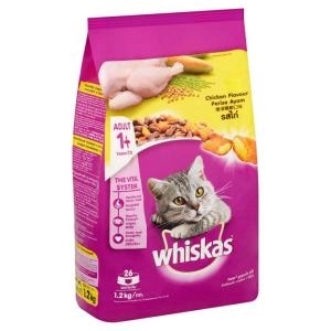 Whiskas 1+ Cat Complete Dry With Chicken 1.9kg