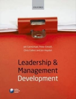 Image of Leadership and management development by Jan Carmichael