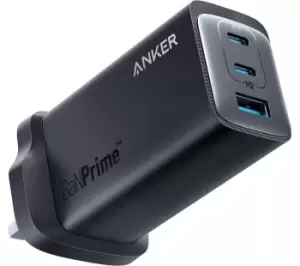 image of ANKER 737 3-Port USB Wall Charger, Black