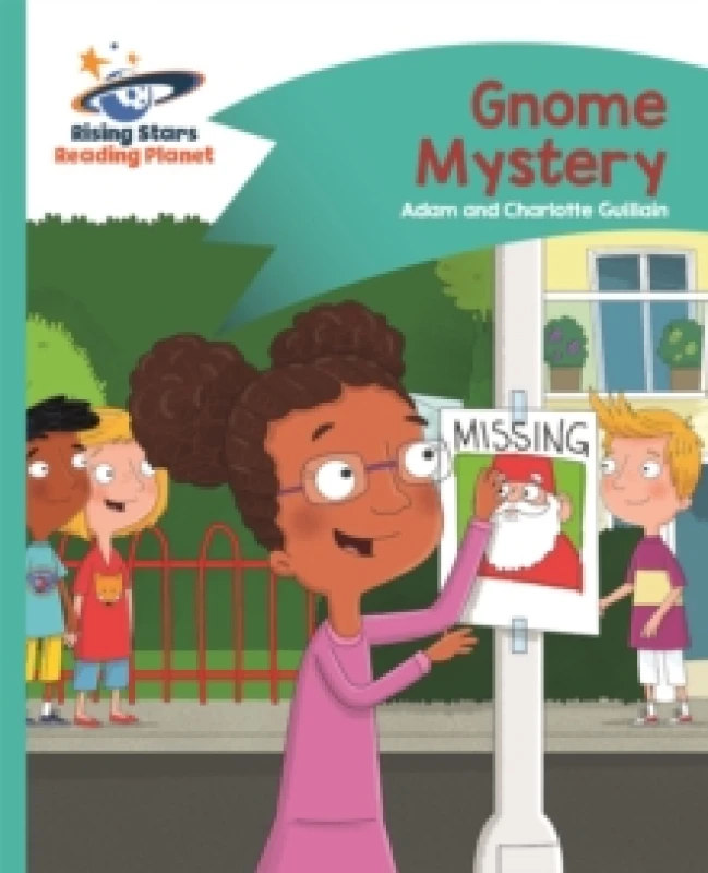Image of Charlotte Guillain Reading Planet - Gnome Mystery - Turquoise: Comet Street Kids Book Multi unisex