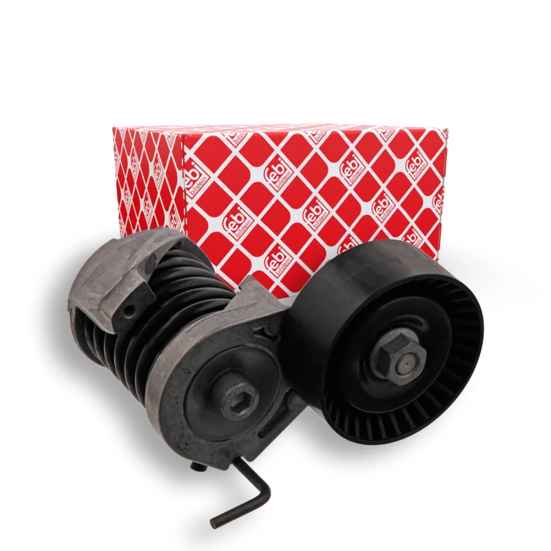 Image of FEBI BILSTEIN 34471 Tensioner Belt Tensioner,v-ribbed belt (541)