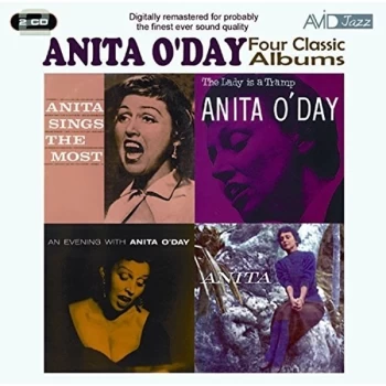 image of O'Day, Anita - Sings the Most/the Lady Is a Tramp/an Evening With Anita CD