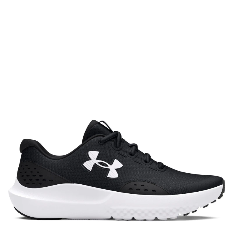 Image of Under Armour Surge 4 Running Shoes Unisex Juniors Runners 3 (35.5) Black 04136603230
