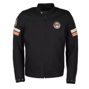 Image of Helstons Elron Air Mesh Fabric Brown Orange Beige Jacket L