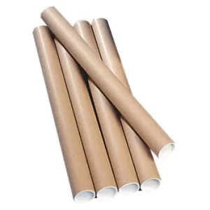 image of Postal Tube 890x76mm Brown Kraft (Pack of 12) PT-076-15-0890