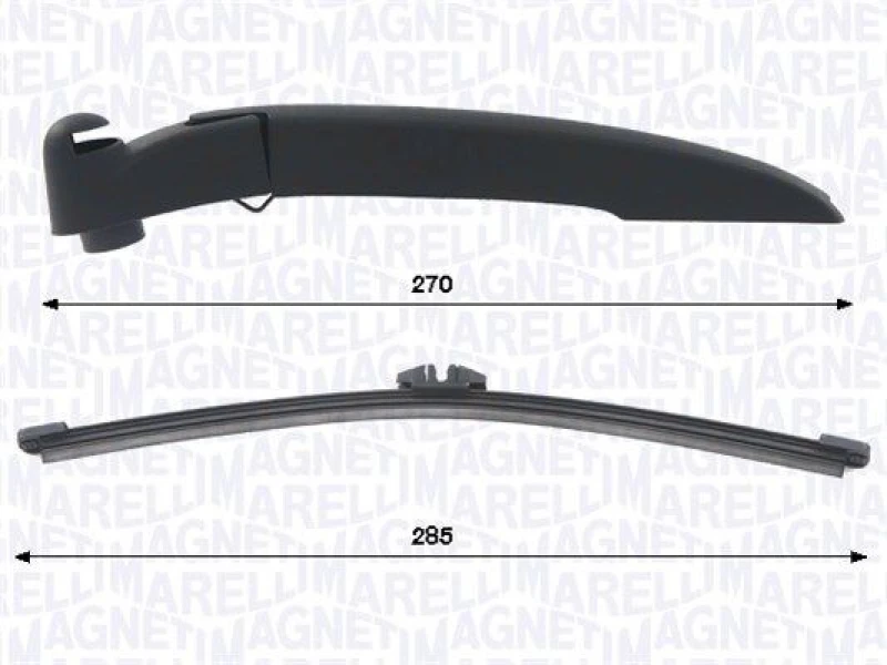 Image of MAGNETI MARELLI Wiper arm set MAGNETI MARELLI 000723180469