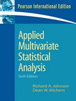 Image of Applied Multivariate Statistical Analysis by Richard A. Johnson Paperback