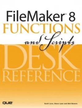 Image of FileMaker 8 functions and scripts by Scott Love