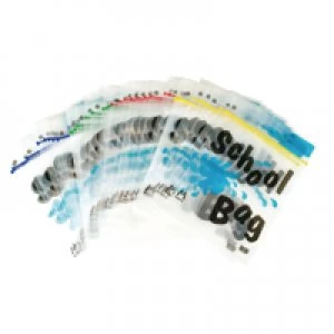 Image of BDS Maxigrip School Bag A4 Clear HEMSBA4