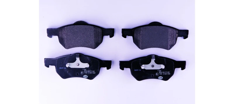 Image of HELLA Brake pad set HELLA 8DB 355 010-641