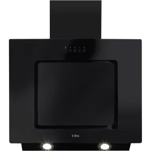 Image of CDA ECA60 60cm Angled Chimney Cooker Hood