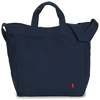 image of Polo Ralph Lauren SHOPPER TOTE TOTE LARGE womens Shopper bag in Blue - Sizes One size