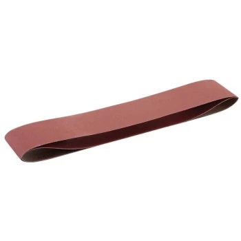 Image of 09275 Cloth Sanding Belt, 100 x 1220mm, 80 Grit (2 Pack) - Draper