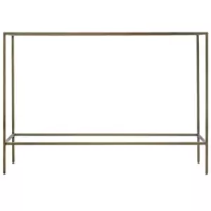 Image of Gallery Direct Rothbury Console Table Champagne