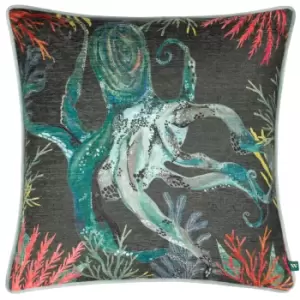 image of Abyss Octopus Cushion Lichen, Lichen / 43 x 43cm / Polyester Filled