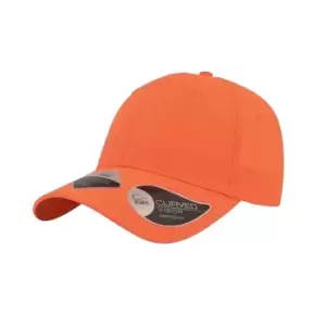 Atlantis Unisex Recycled 6 Panel Cap (One Size) (Orange)