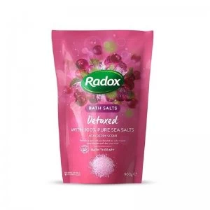 image of Radox Bath Salts Detoxed Acai Berry Scent 900g