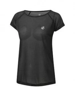 Image of Dare 2b Dare2b Defy Tee, Black, Size 10, Women